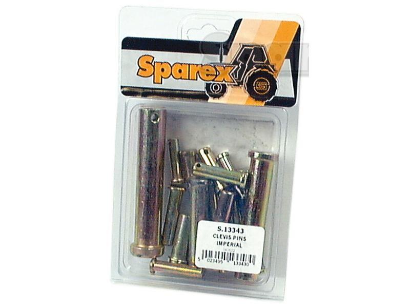 Imperial Clevis Pin Assortment various 16 pcs Agripak