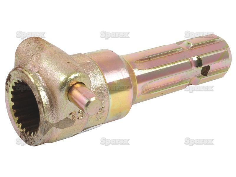 PTO Adaptor - Female spline 1 3/8'' - 21 x Male spline 1 3/8'' - 6 with Quick Release Pin.