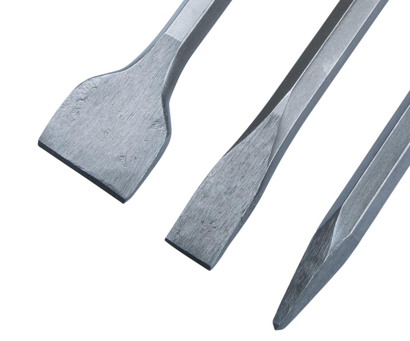 Blue Spot Tools 3 PCE SDS Plus Chisel Set