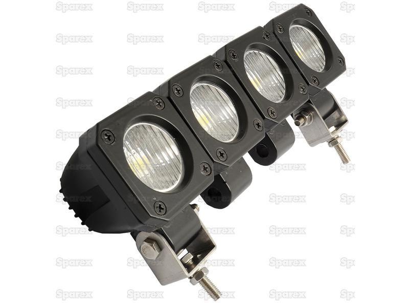 Compact LED Work Light, aluminium case, 500 lum. | 12/24 Volts, LED 1x10w, IP67