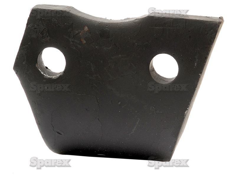Hardfaced Power Harrow Blade 110x16x310mm LH. Hole centres: 68mm. Hole Ø 17mm. Replacement for Kuhn. for Kuhn HR1001