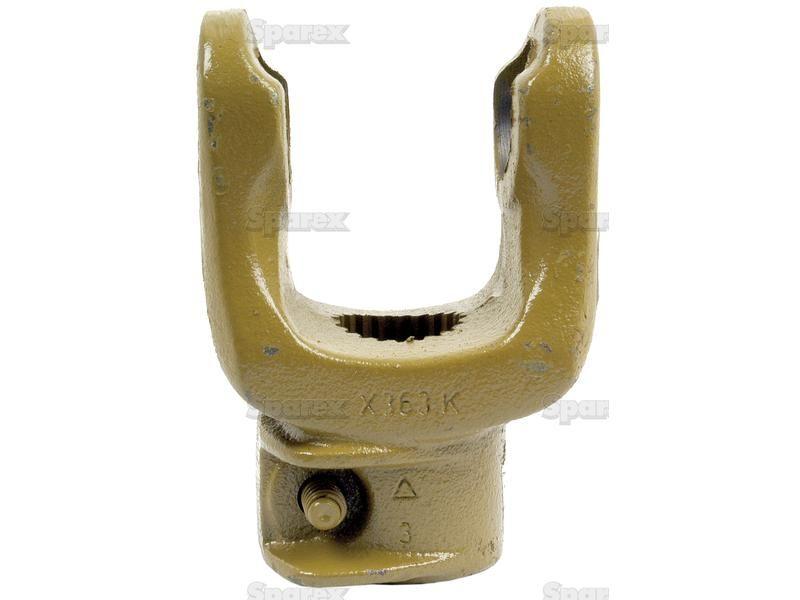 PTO Yoke - Quick Release (U/J Size: 36 x 89mm) Size: 1 3/8"-21 Spline La Magdalena, Massey Ferguson, Walterscheid