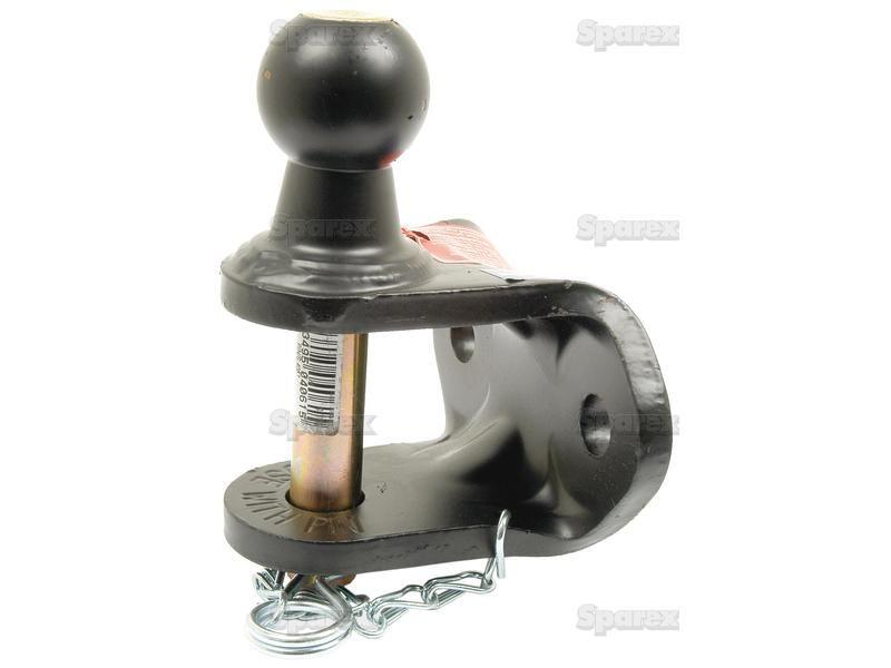 Double Duty Ball Hitch 50mm (Black)