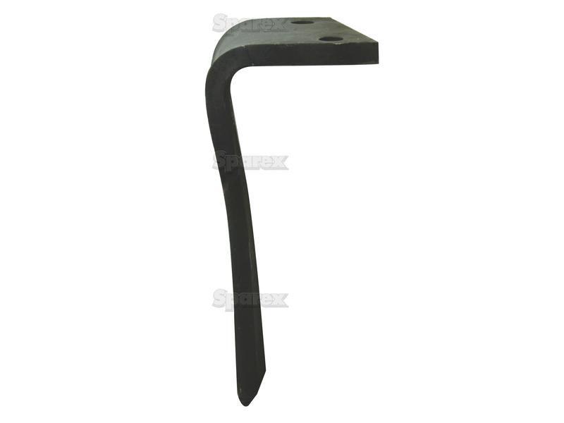 Power Harrow Blade 110x15x320mm LH. Hole centres: 72mm. Hole Ø 17mm. Replacement forLemken. for Lemken