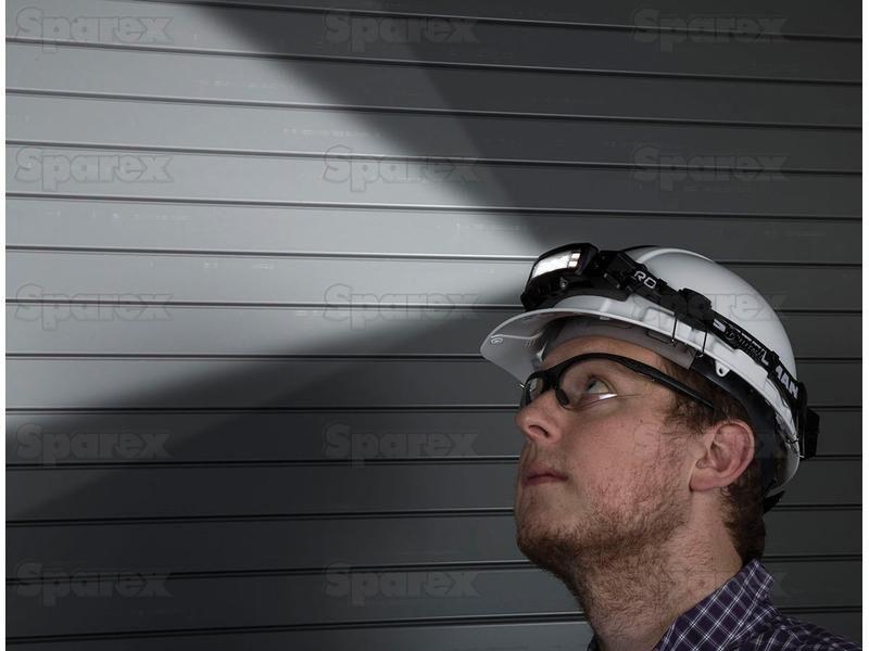 Slim rechargeable headlamp with movement detector