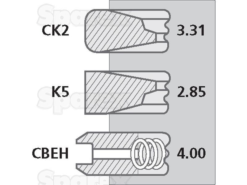 Piston Ring for Case IH MX270 (MX Series)