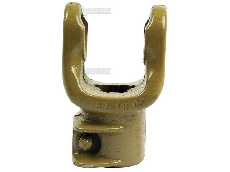 PTO Yoke - Quick Release (U/J Size: 32 x 76mm) Size: 1 3/8"-6 Spline Howard, La Magdalena, Massey Ferguson, Walterscheid