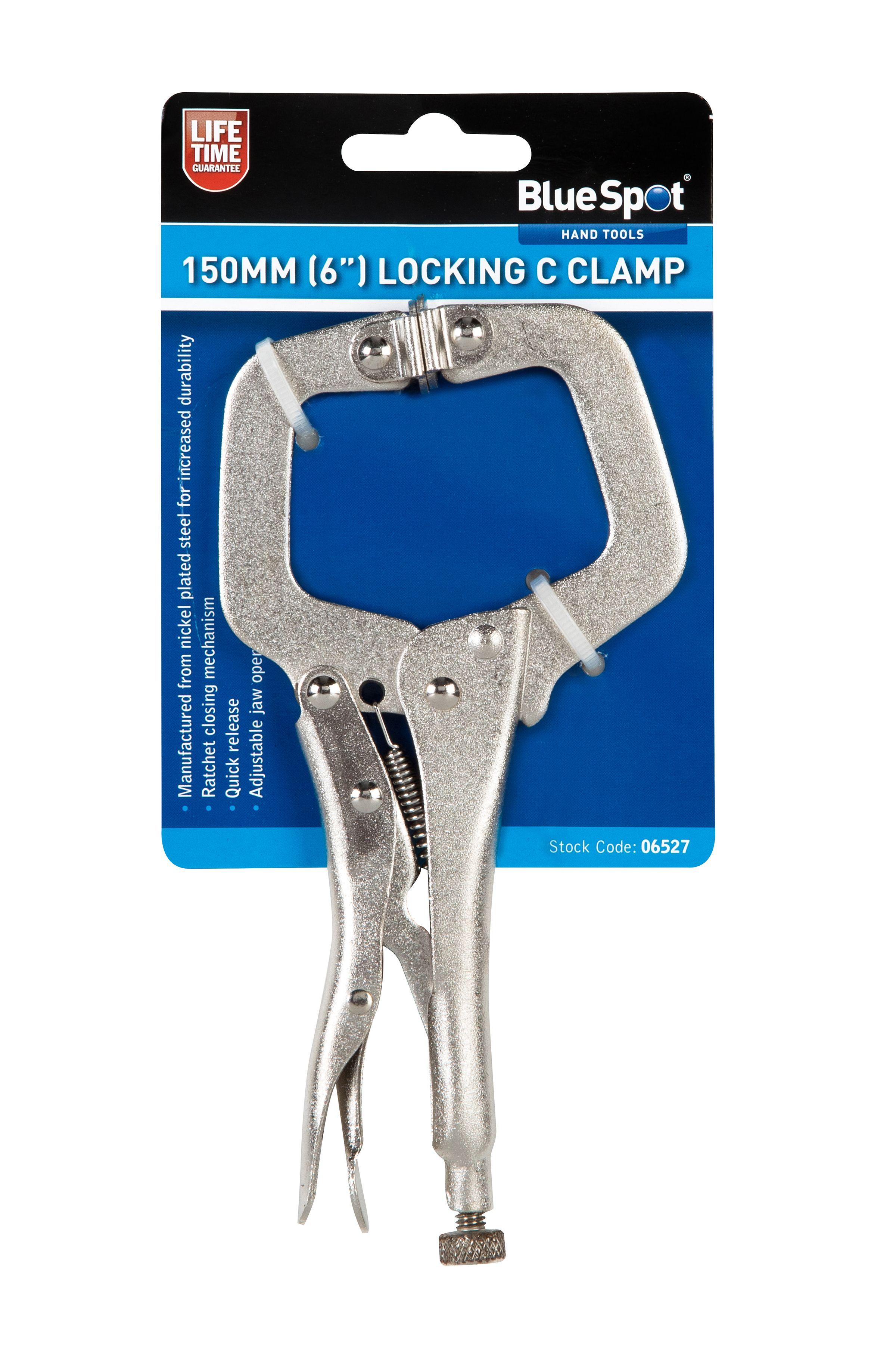 Blue Spot Tools 170mm (7") Locking C Clamp