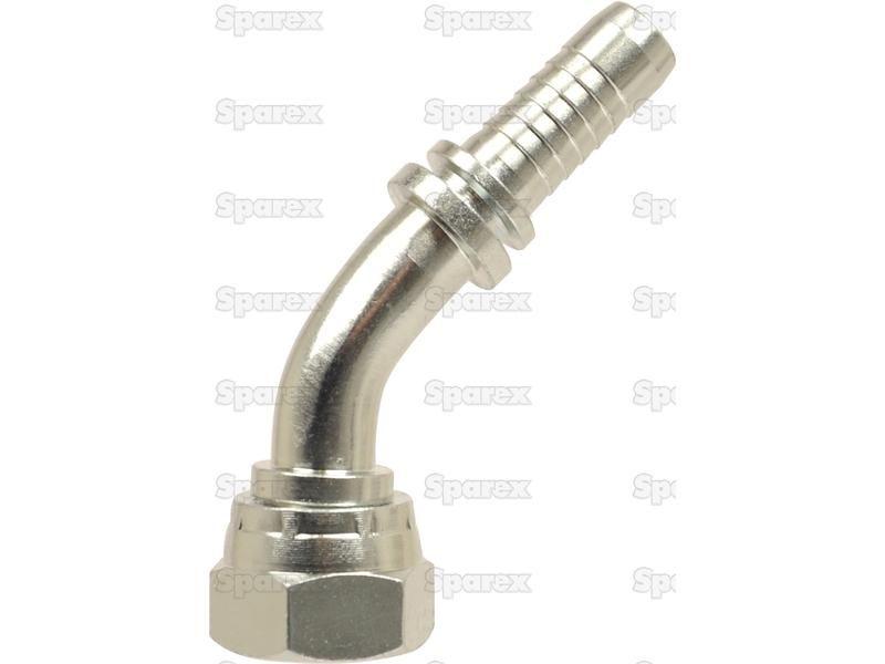 Dicsa BSP 60° Hose Insert 1/4'' x 1/8'' Female Thread 135° Swept Swivel