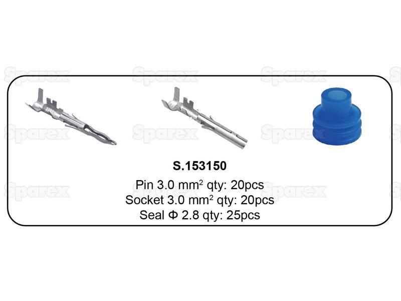 Delphi Weather Pin & Seal Refill 65pcs