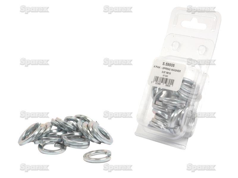 Imperial Spring Washer, ID: 5/8'' (Din 127B), 20 pcs. Agripak