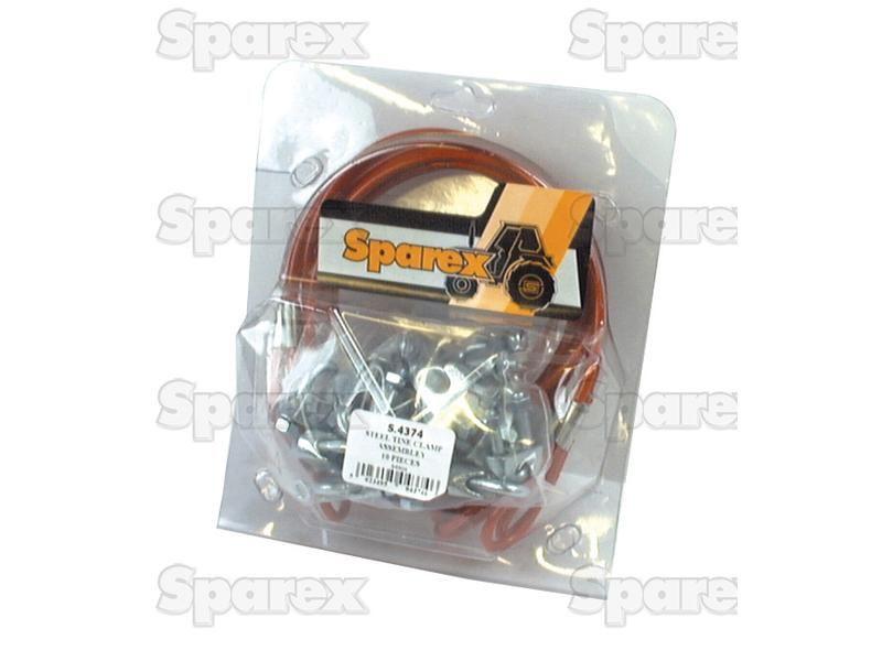 Swath turner clamp, Suitable for 8mm tines, Agripak (10 pcs.) for Universal VARIOUS