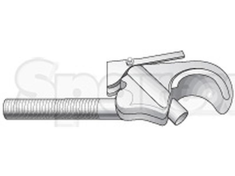 Top Link Forged Hook - Cat. 2, Thread size: M36x3 - RH