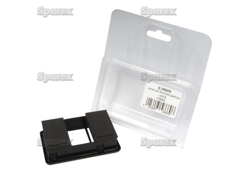 Rocker Switch Mounting Frame & Cover - Universal Fitting (3 pcs. Agripak)