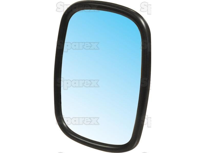 Mirror Head Convex Rectagular | Height: 188mm Width: 135mm  Arm: 12 x 16mm