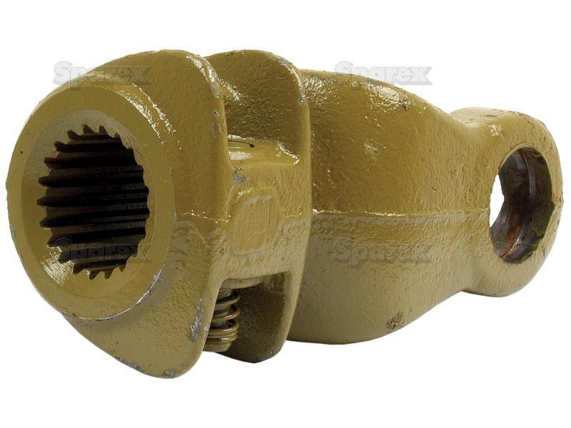 PTO Yoke - Quick Release (U/J Size: 30.2 x 79.4mm) Size: 1 3/8"-21 Spline Bondioli & Pavesi, La Magdalena, Massey Ferguson, Same