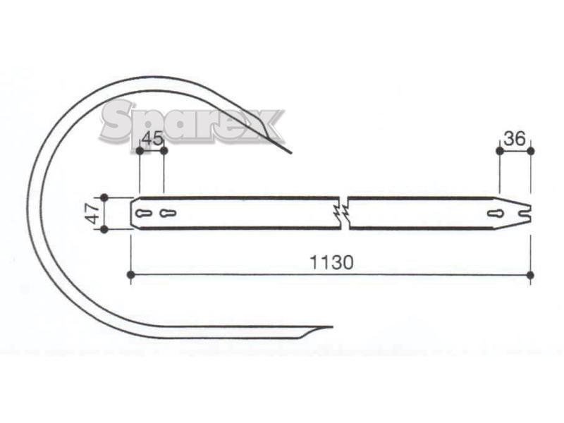 Pick Up Reel Band for Claas