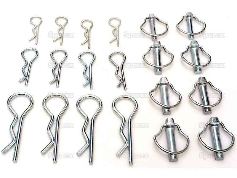 Linch Pin & Grip Clips Combination Pack (20 pcs. Agripak)