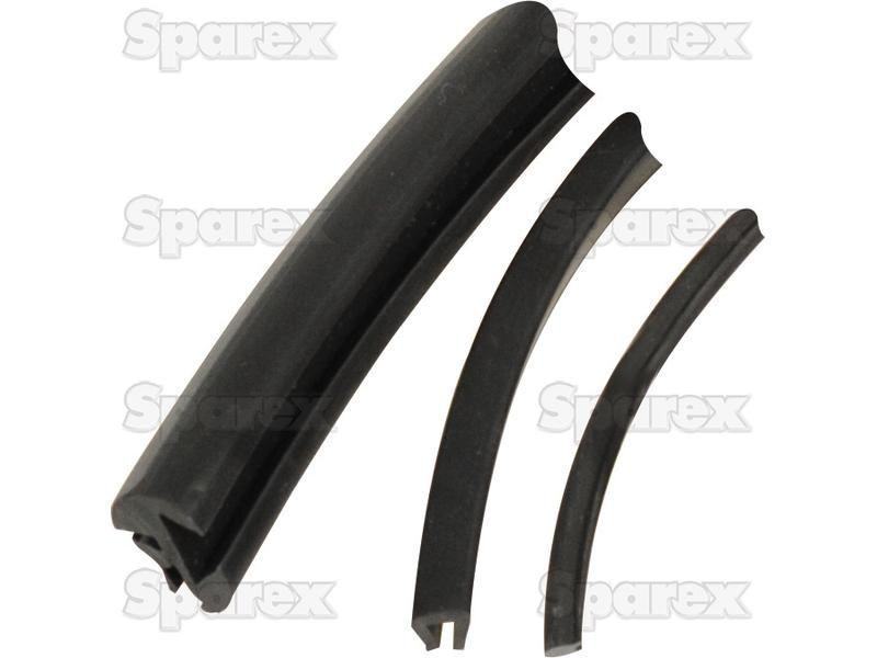 Slide/Sliding Channel Rubber Kit 4 pieces. for Ford New Holland