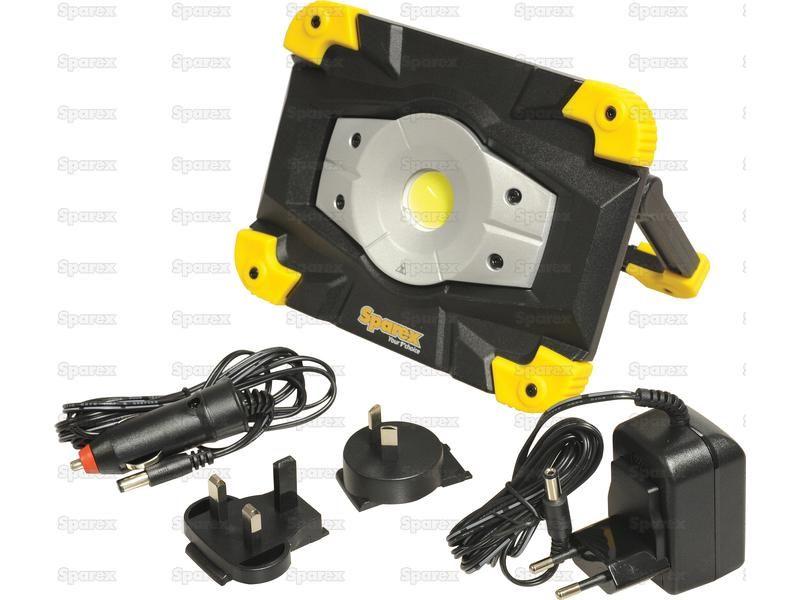 LED Rechargeable Flood Light with Power Bank, 20W.