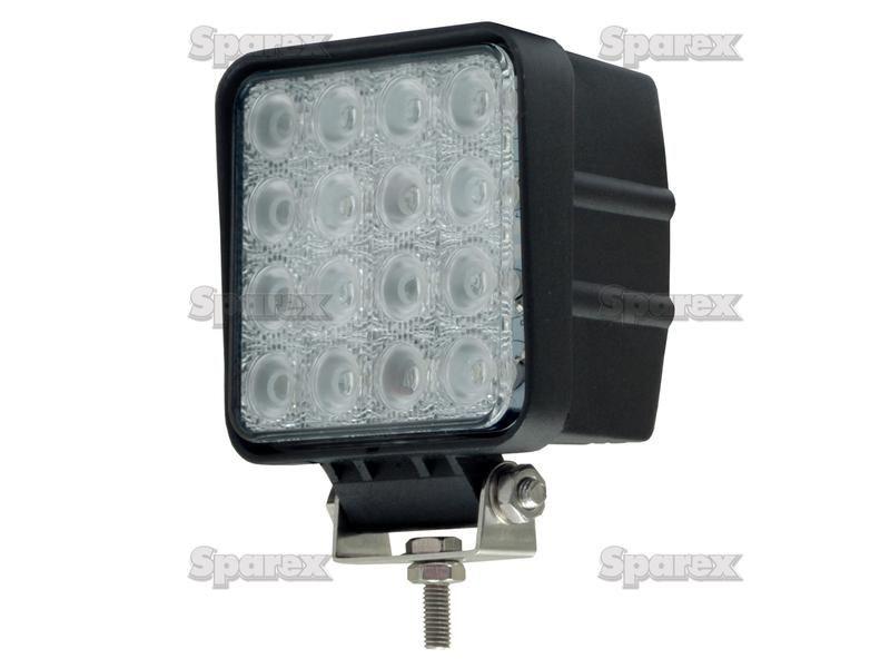 LED Work Light - aluminium case, 3600 lumen | 12/24 Volts, LEDs 16x3w