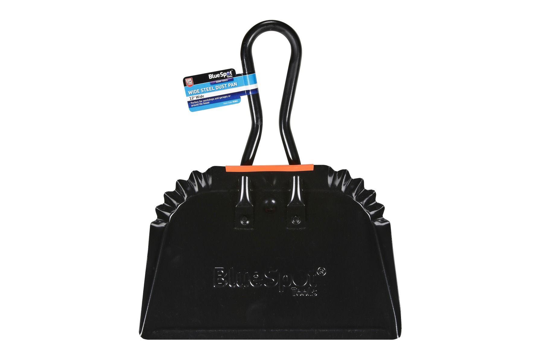 Blue Spot Tools 12" Wide Steel Dust Pan