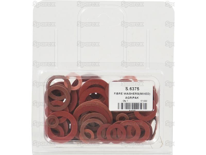 Imperial Vulcanised Fibre Washer, ID: 1/4 - 1'', OD: 7/16 - 1 3/8''