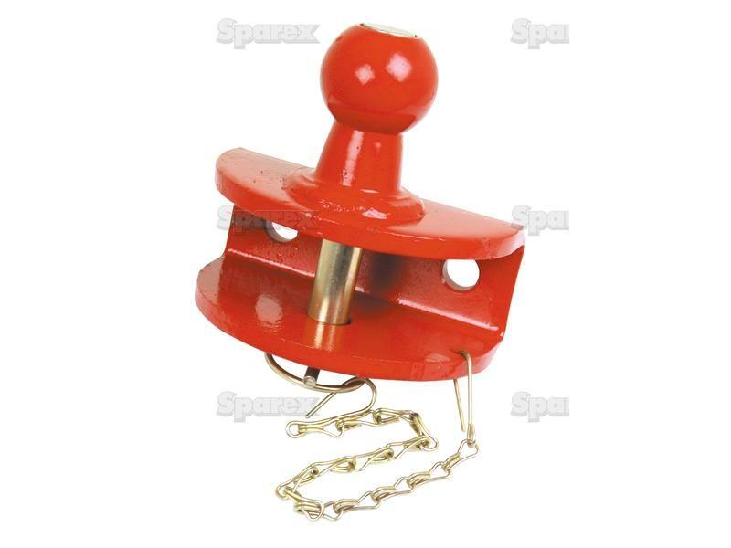 Double Duty Ball Hitch 50mm (Red)