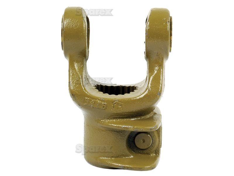 PTO Yoke - Quick Release (U/J Size: 27 x 70mm) Size: 1 3/8"-21 Spline Bondioli & Pavesi, La Magdalena, Massey Ferguson, Rabewerk, Walterscheid