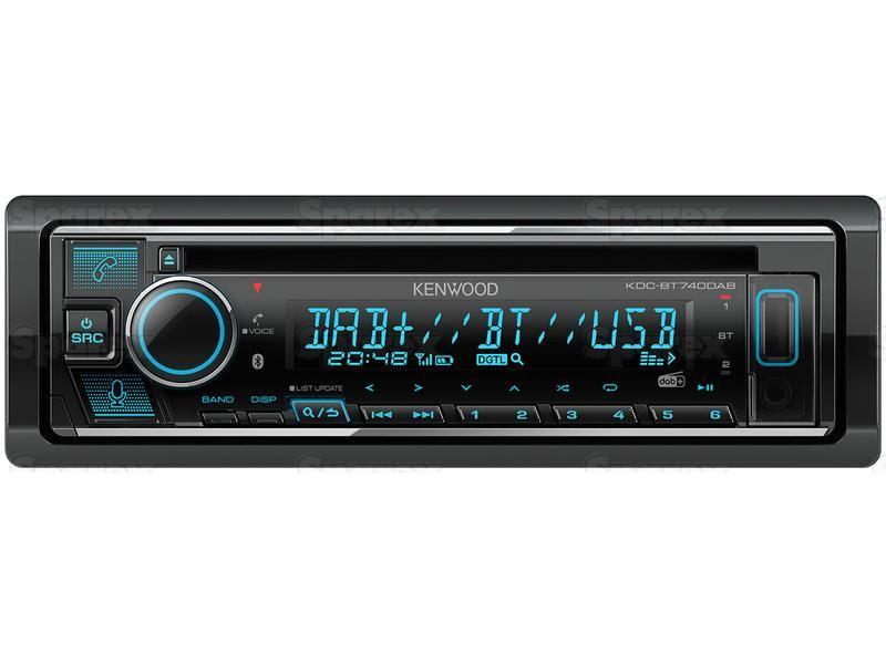 Radio - Alexa |DAB | Bluetooth | Android | iPod-iPhone | Spotify App | Dual USB | CD | Receiver