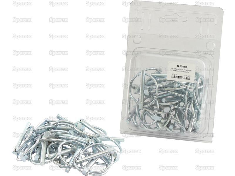 Value Round Linch Pin 6mm Ø pin x 44.5mm 25 pcs | Agripak