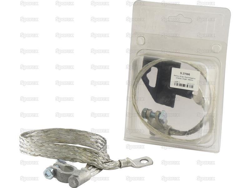 Battery Strap, Earth/Negative (Clamp) Length: 450mm