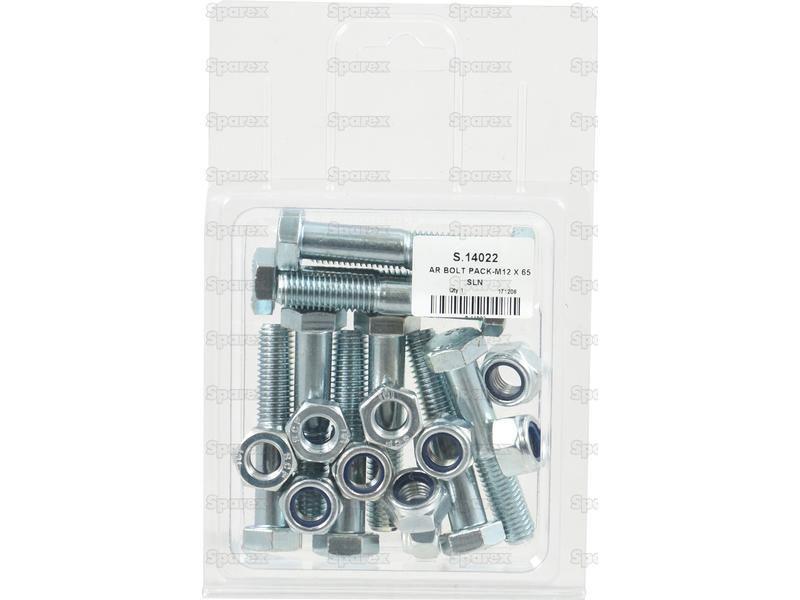 SHEAR BOLT PACK-M12 X 65 + SLN