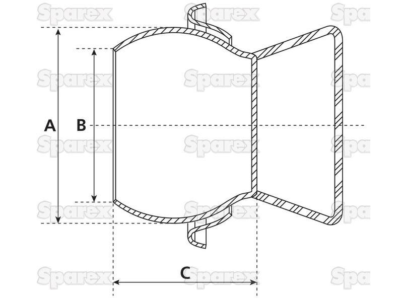 Blanking Plug - Male - 5'' (120mm) (Galvanised)