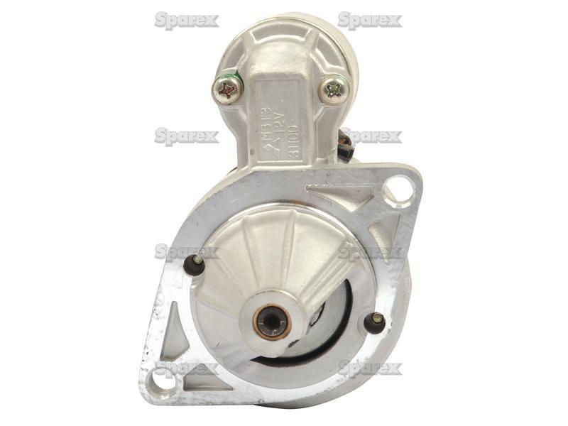 Starter Motor - 12V, 0.8Kw (Sparex) for Kubota B6000 (B Series Compact)