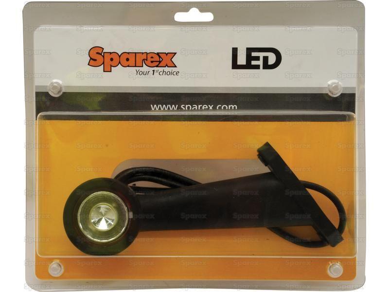 LED Outline Front/Rear Facing Marker Light, RH & LH, 12-24V