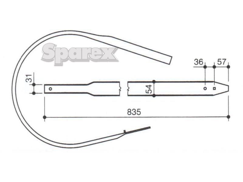 Pick Up Reel Band for Hesston