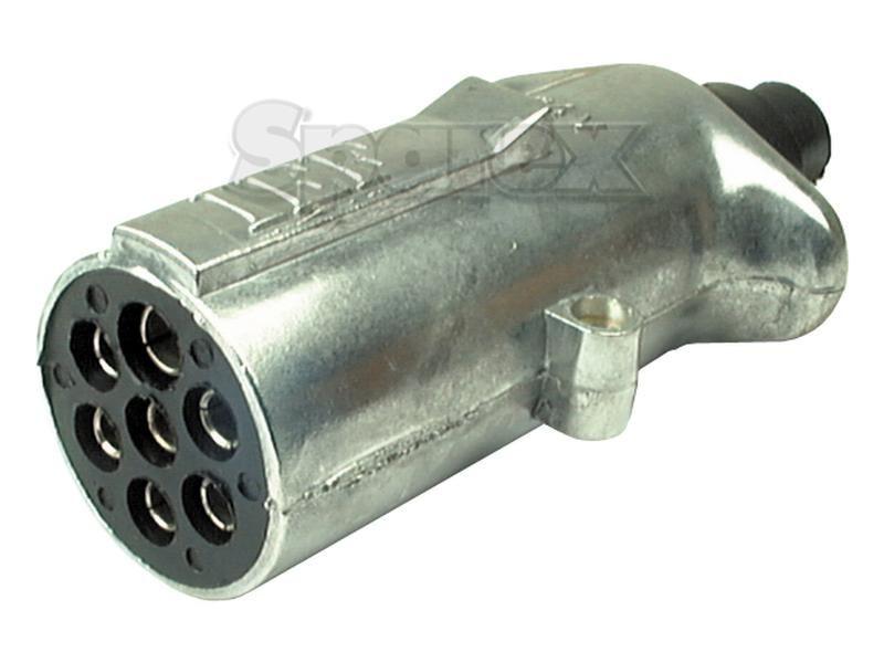 7 Pin Trailer Plug 24v (Alumimium)