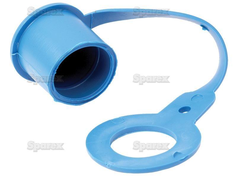Dust Cap 1/2'' Blue Fits Male Massey Ferguson, PARKER HANNIFIN