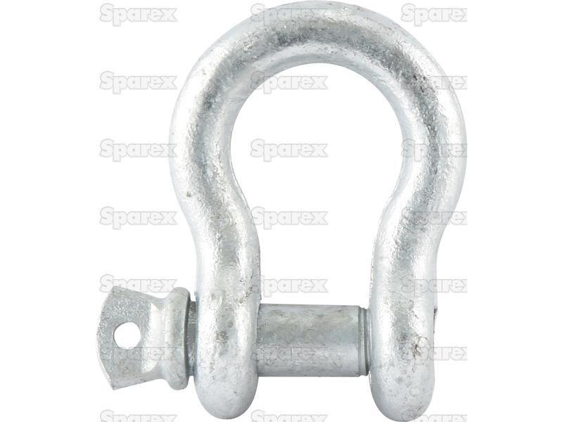 Bow Shackle, Pin Ø19mm, Size: 16mm (1pc. Agripak)