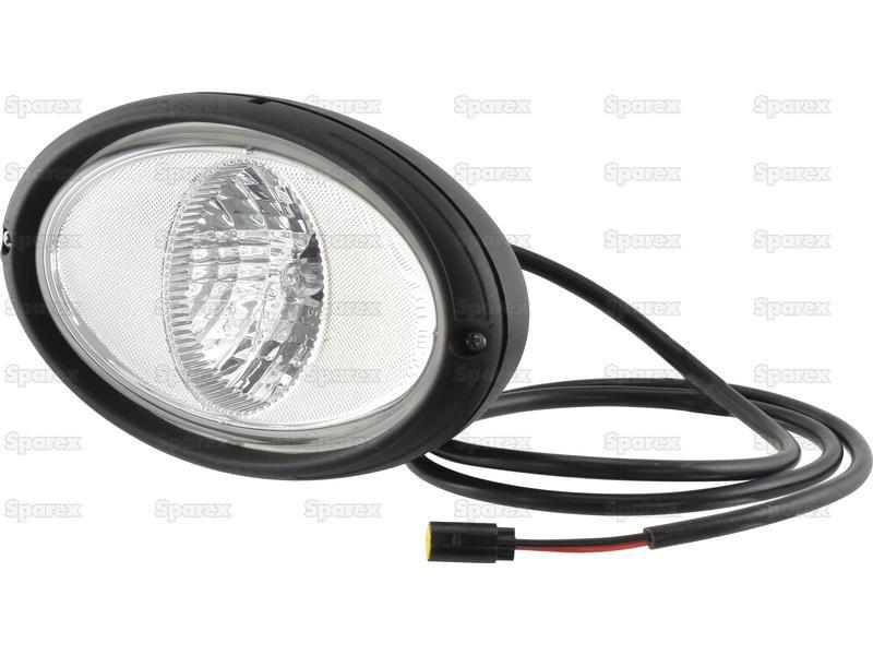 Halogen Work Light Oval RH - 12V (55W) for Ford New Holland