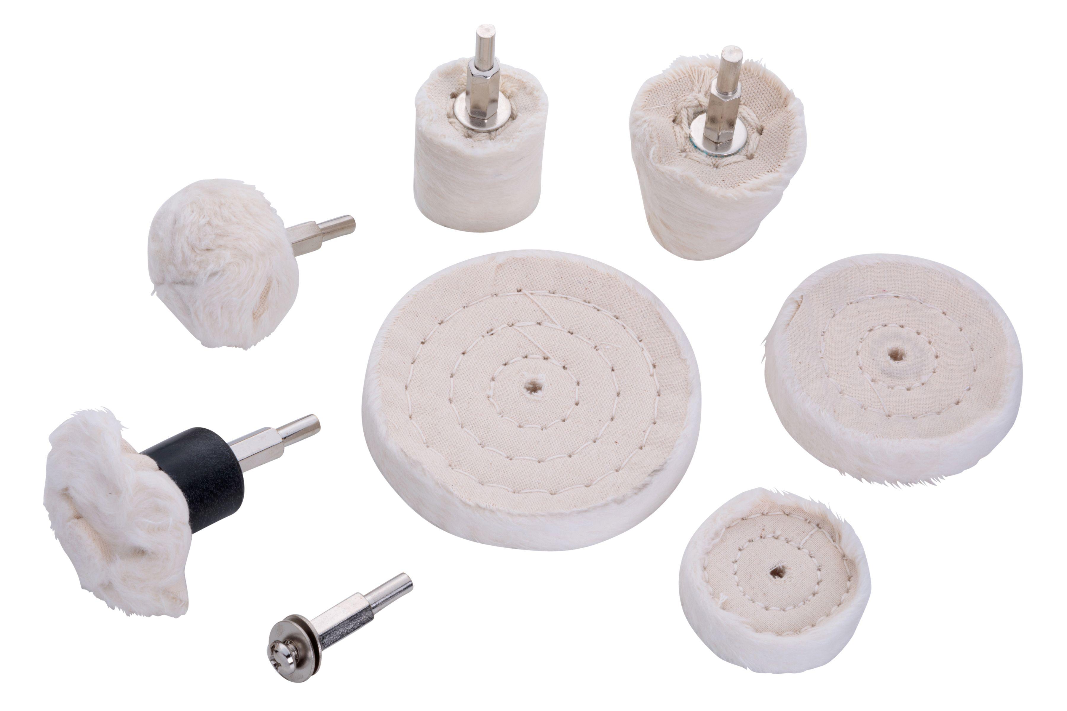 Blue Spot Tools 8 PCE Polishing Wheel Set
