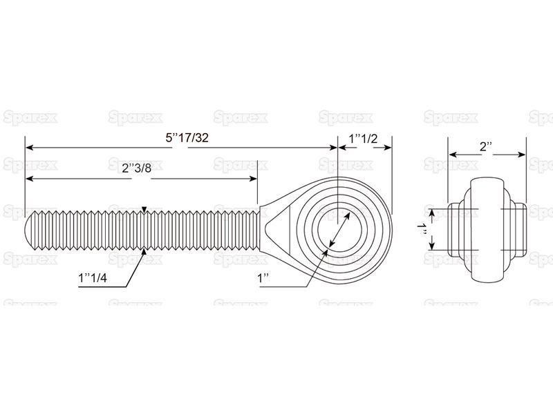 Top Link - Ball End (Cat.2)