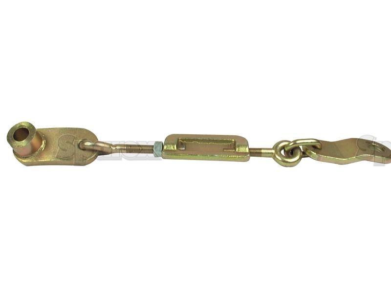Stabiliser Chain - Hole Ã˜20.5mm - Hole Ã˜22.5mm - Min. Length:438mm - 1/2 UNF for Massey Ferguson 135 (100 Series)