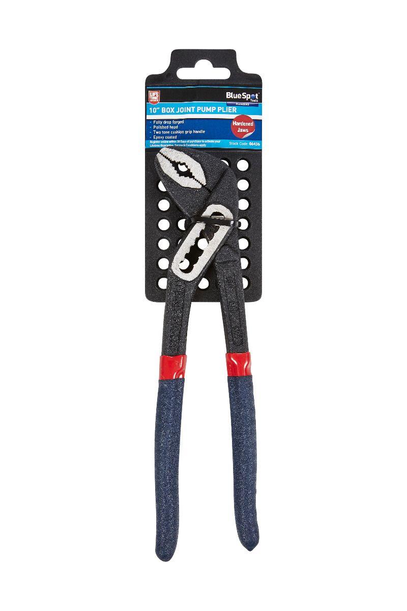 Blue Spot Tools 250mm (10") Box Joint Water Pump Plier