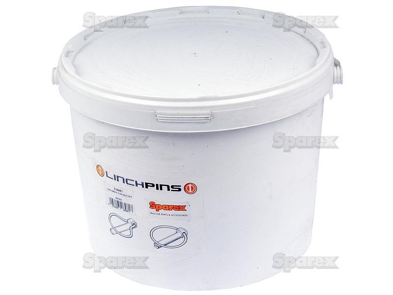 Pear Linch Pin, Pin Ø6mm x 44.5mm (500 pcs. Large Bucket)