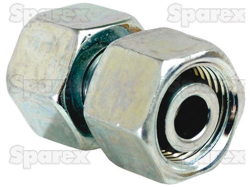 Hydraulic Metal Pipe Straight Coupling 8L M14X1,5