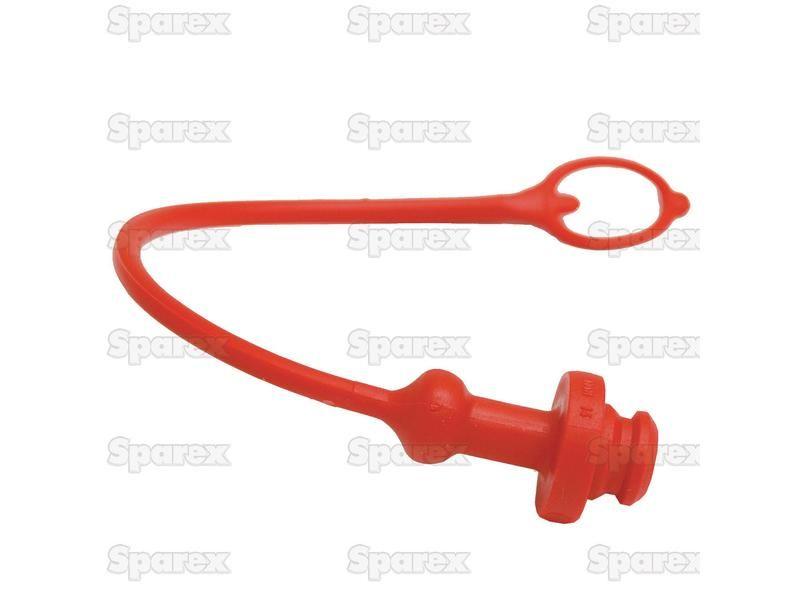 Dust Plug 3/8'' Red Fits Female Coupling TMH 38 Faster S.p.A (TMH 38, TMH38)