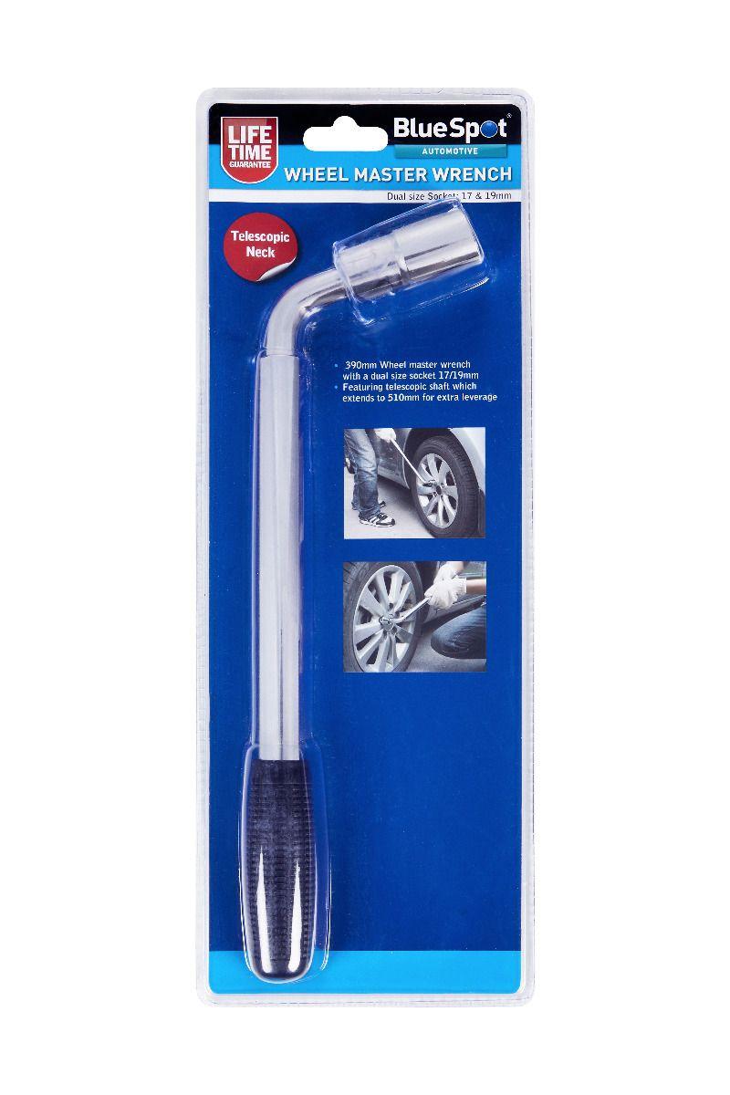 Blue Spot Tools L Type Telescopic Wheel Wrench