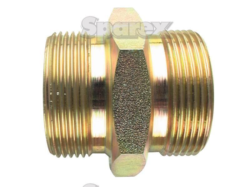 Hydraulic Adaptor 3/8''BSP male - 3/8''BSP male